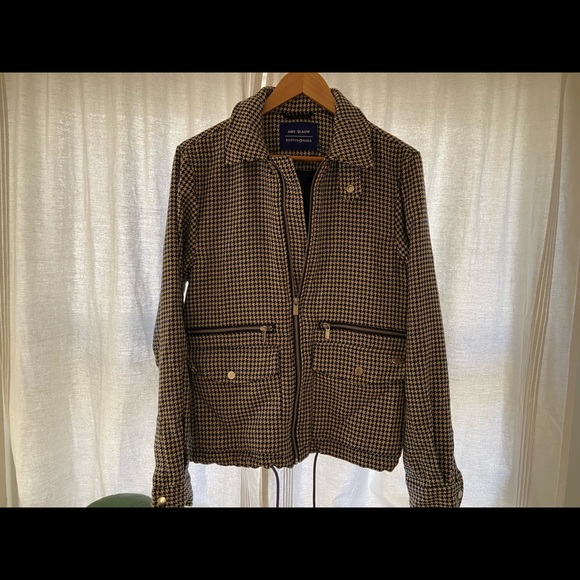Scotch and Soda Short Houndstooth Print Jacket - Picture 2 of 6